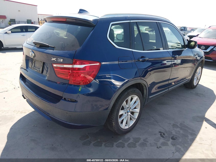 Vin: 5uxwx9c5xd0a27831, lot: 46287946, bmw x3 xdrive28i 20134