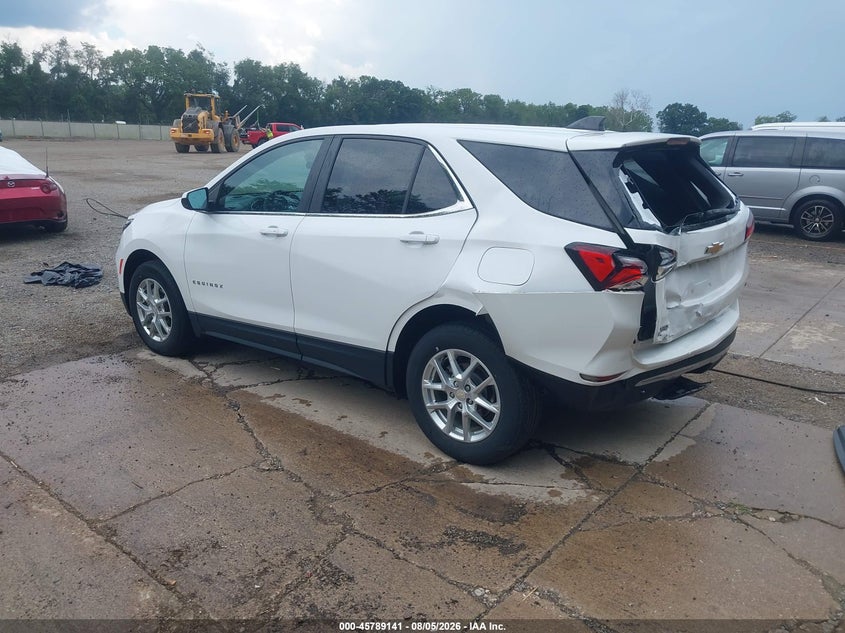 Vin: 3gnaxkev8nl242990, lot: 46287965, chevrolet equinox fwd lt 20223