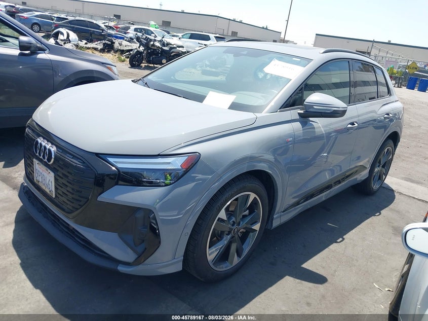 Vin: wa1lubfz9rp061445, lot: 46287991, audi q4 e-tron premium plus 55 quattro 20242