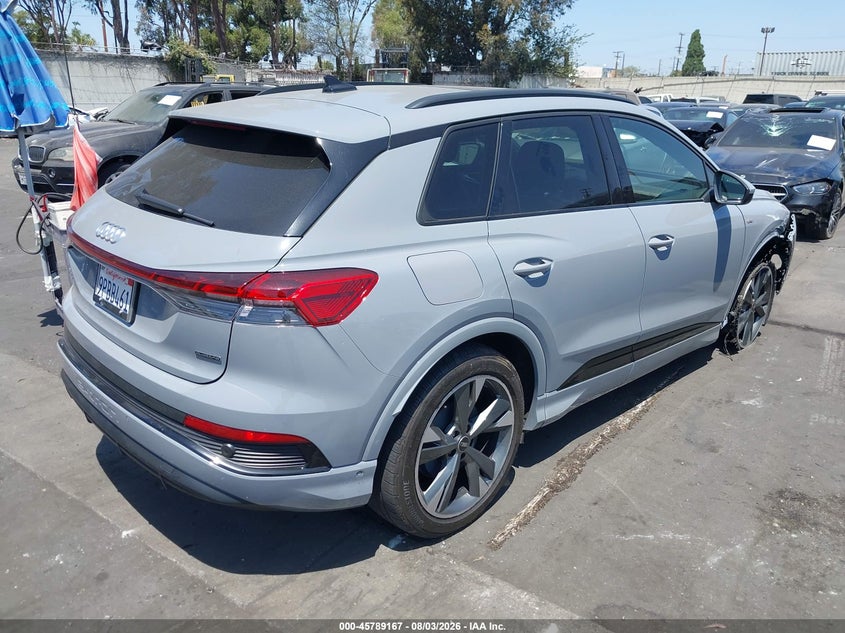 Vin: wa1lubfz9rp061445, lot: 46287991, audi q4 e-tron premium plus 55 quattro 20244