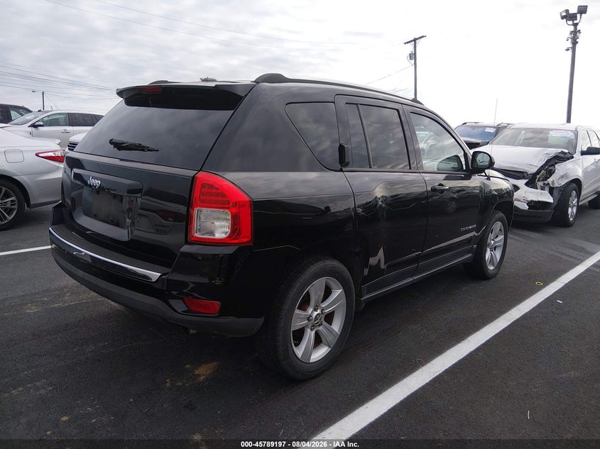 Vin: 1c4njdbb0dd205096, lot: 46288021, jeep compass sport 20134