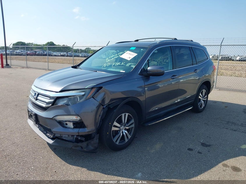 Vin: 5fnyf6h52gb034277, lot: 46288061, honda pilot ex-l 20162