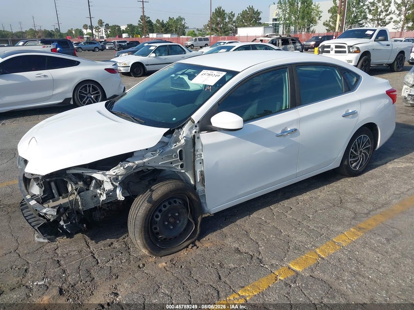 Vin: 3n1ab7ap4hy264846, lot: 46288073, nissan sentra sv 20172