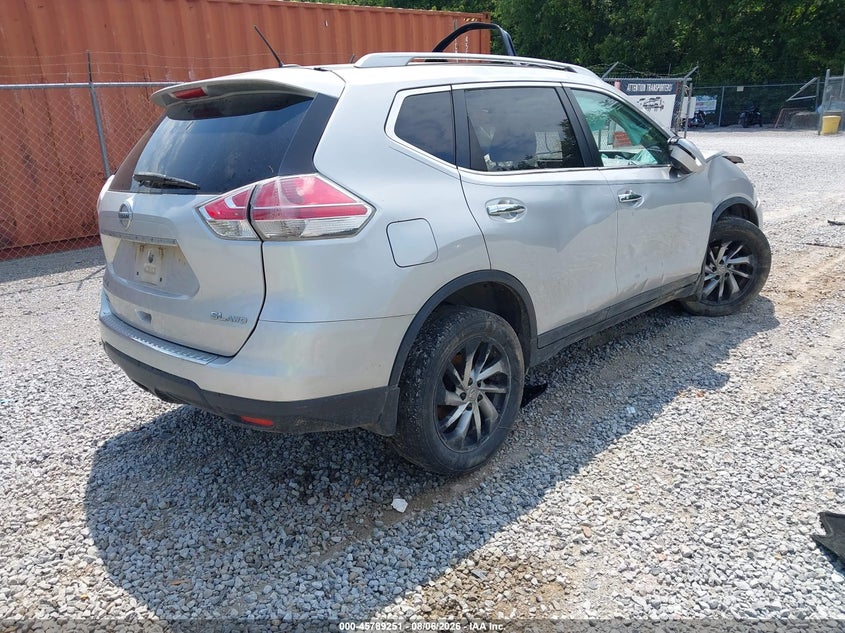Vin: 5n1at2mv9fc847292, lot: 46288075, nissan rogue sl 20154