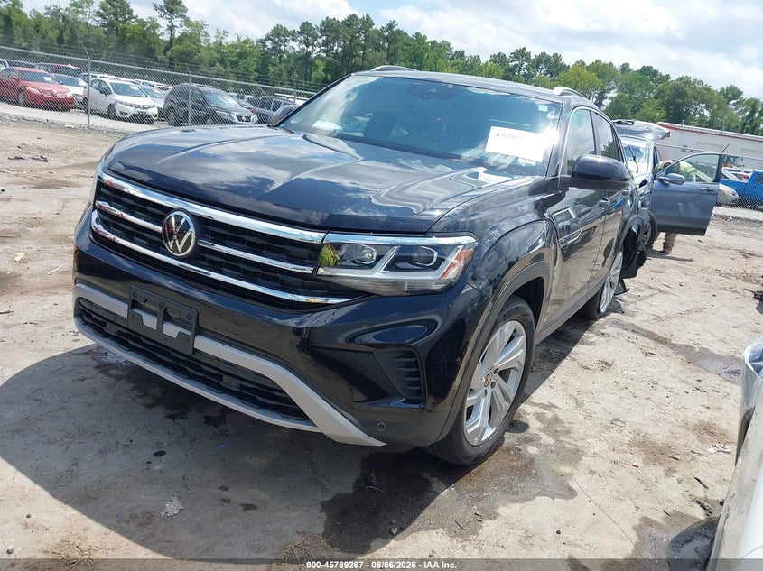 Vin: 1v2be2ca0mc228674, lot: 46288091, volkswagen atlas cross sport 3.6l v6 sel 20212