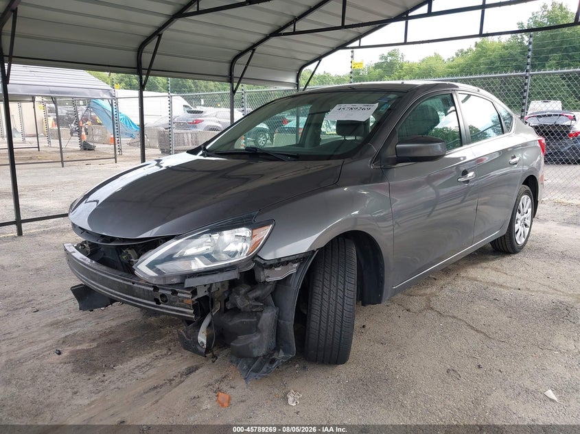 Vin: 3n1ab7ap5hl721421, lot: 46288093, nissan sentra sv 20172