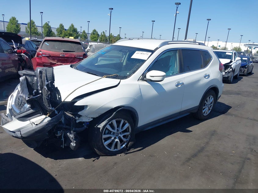 Vin: knmat2mt3jp607207, lot: 46288096, nissan rogue sv 20182