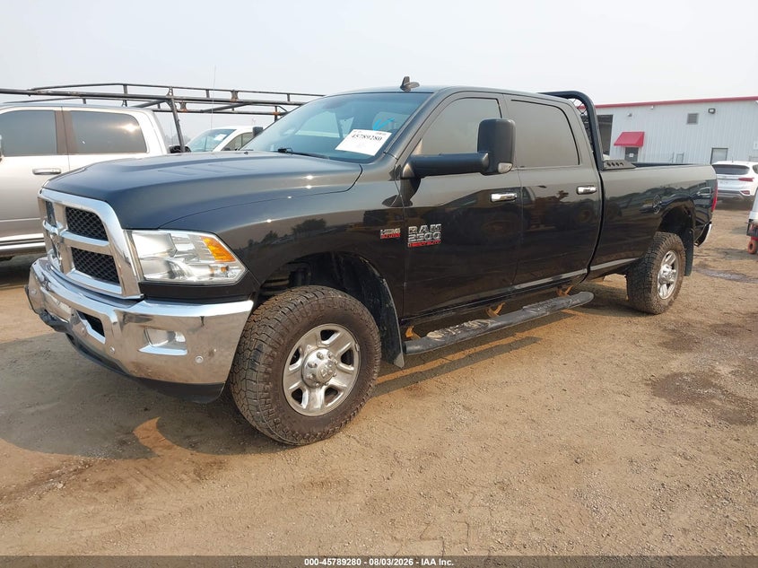 Vin: 3c6tr5jt8hg715762, lot: 46288104, ram 2500 slt  4x4 8' box 20172