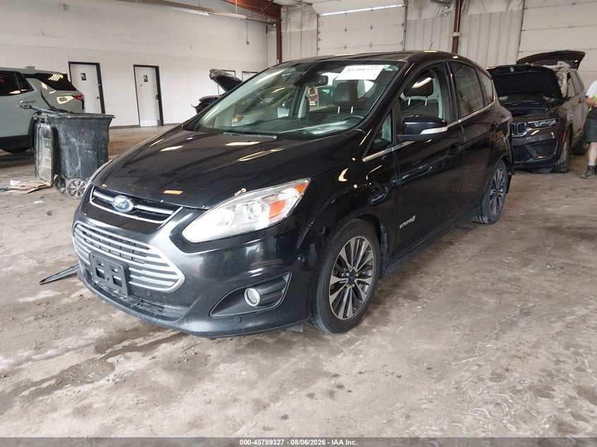 Vin: 1fadp5du2hl100088, lot: 46288151, ford c-max hybrid titanium 20172