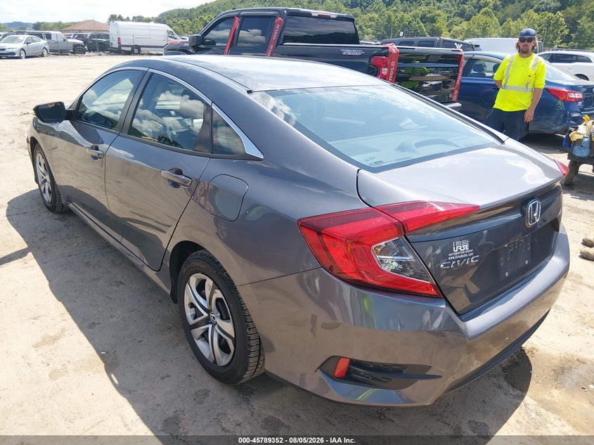 2018 HONDA CIVIC SEDAN 2.0L I-4 DOHC, VVT, 158HP