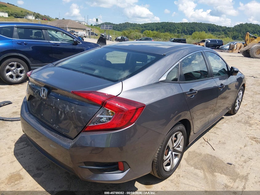 2018 HONDA CIVIC SEDAN 2.0L I-4 DOHC, VVT, 158HP