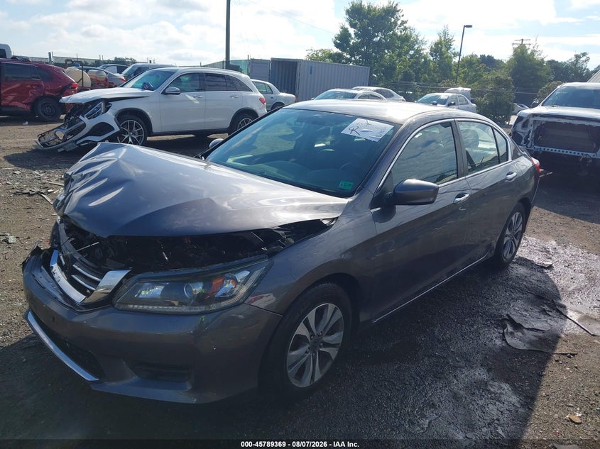 Vin: 1hgcr2f38ea227164, lot: 46288194, honda accord lx 20142