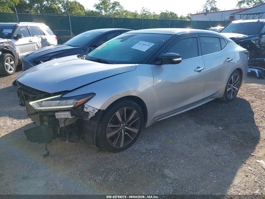 Vin: 1n4aa6dv6lc364121, lot: 46288202, nissan maxima sl xtronic cvt 20202