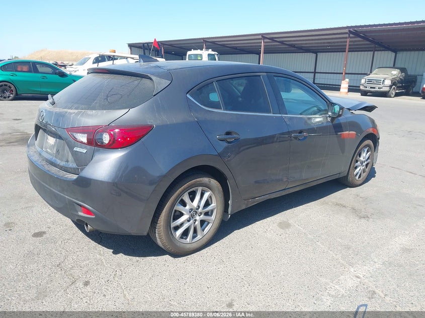Vin: jm1bm1n73g1345875, lot: 46288203, mazda mazda3 i grand touring 20164