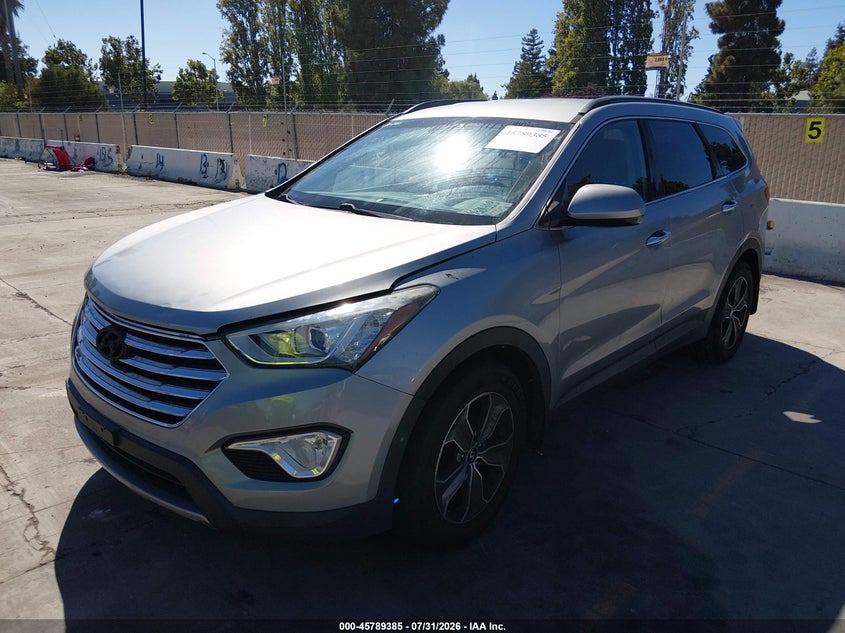 2015 Hyundai Santa Fe Gls, Обычный износ, IAAI, VIN KM8SMDHF0FU113831 — фото 2
