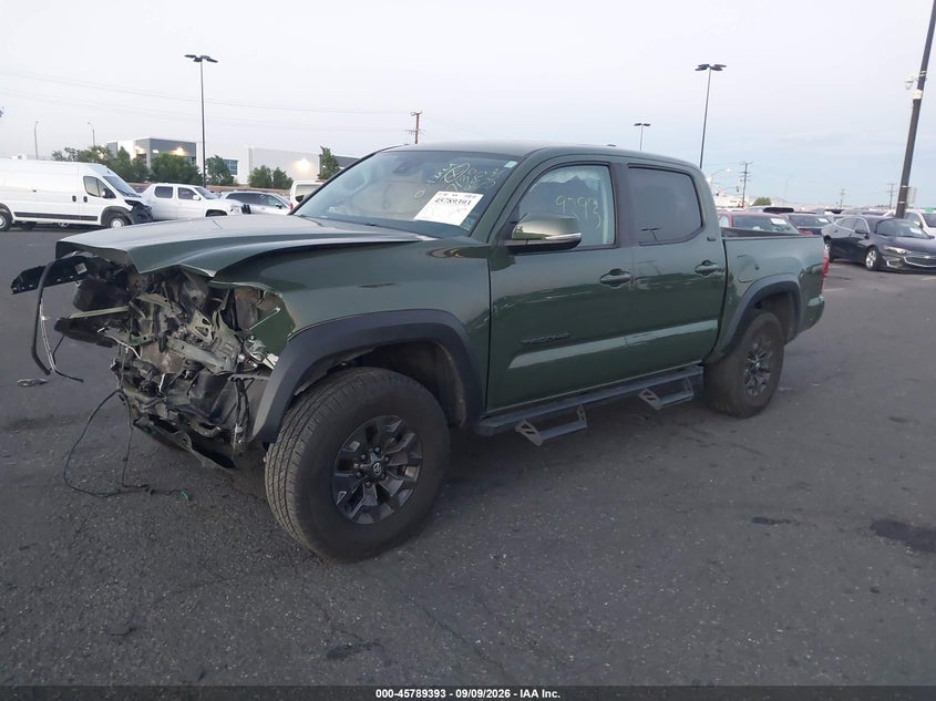 Vin: 5tfaz5cn7mx102892, lot: 46288217, toyota tacoma sr5 v6 20212