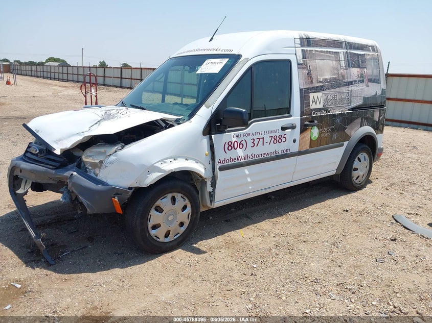 Vin: nm0ls7cn0dt169945, lot: 46288219, ford transit connect xl 20132