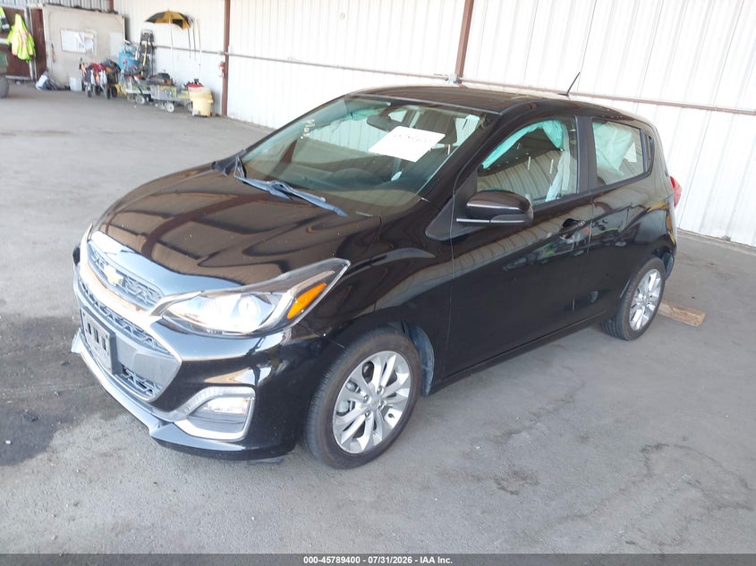 Vin: kl8cd6sa5mc730865, lot: 46288224, chevrolet spark fwd 1lt automatic 20212