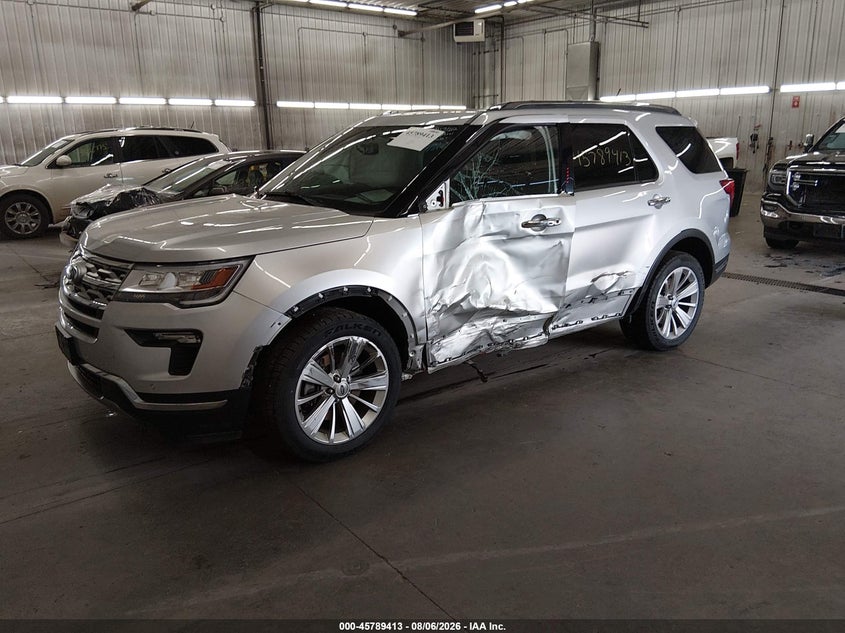 Vin: 1fm5k8f88kgb41786, lot: 46288237, ford explorer limited 20192