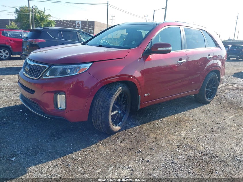 Vin: 5xykwda75eg479656, lot: 46288255, kia sorento sx v6 20142