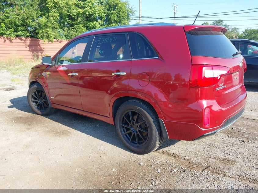 Vin: 5xykwda75eg479656, lot: 46288255, kia sorento sx v6 20143