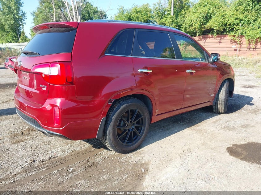 Vin: 5xykwda75eg479656, lot: 46288255, kia sorento sx v6 20144