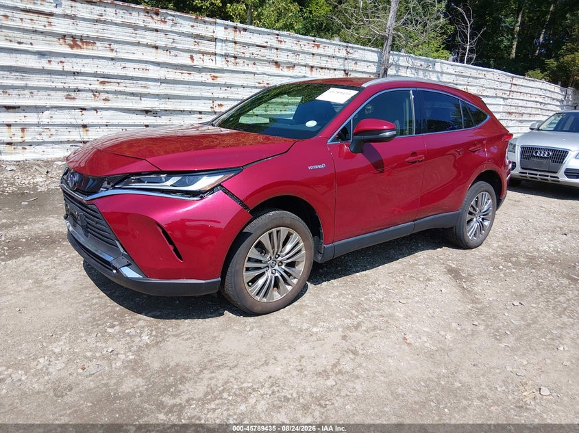 2021 TOYOTA VENZA auction photo 2