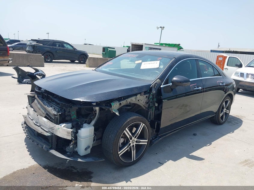 Vin: w1k5j4gb9mn185715, lot: 46288278, mercedes-benz cla 250 20212