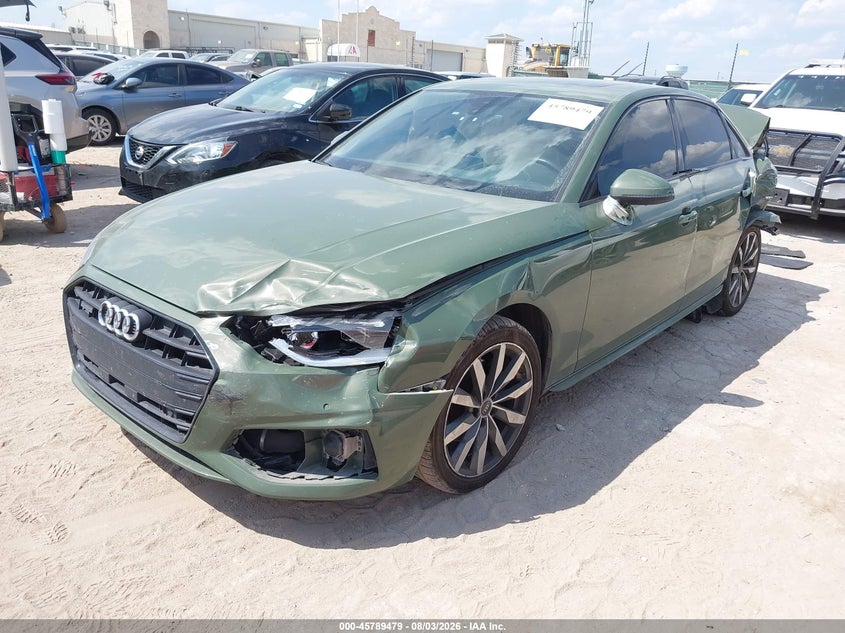 Vin: waubbaf44pn021186, lot: 46288303, audi a4 premium plus 40 tfsi quattro s tronic 20232