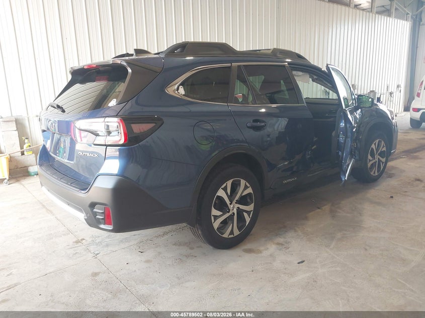 Vin: 4s4btalc3l3222283, lot: 46288326, subaru outback limited 20204
