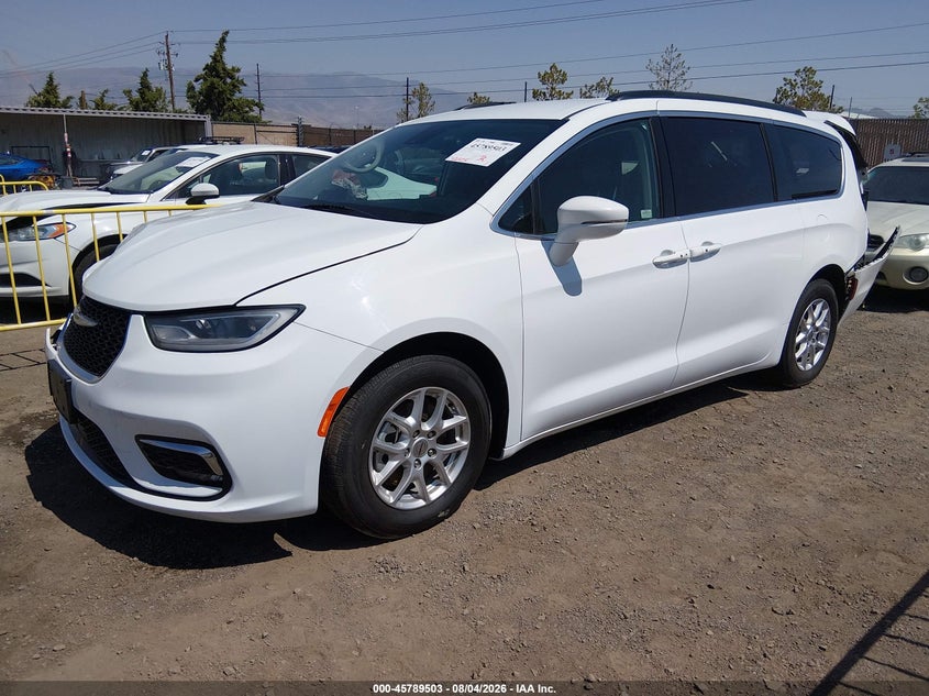 Vin: 2c4rc1bg2nr215441, lot: 46288327, chrysler pacifica touring l 20222