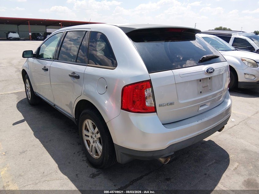 Vin: 2fmdk3gc5bba89025, lot: 46288345, ford edge se 20113
