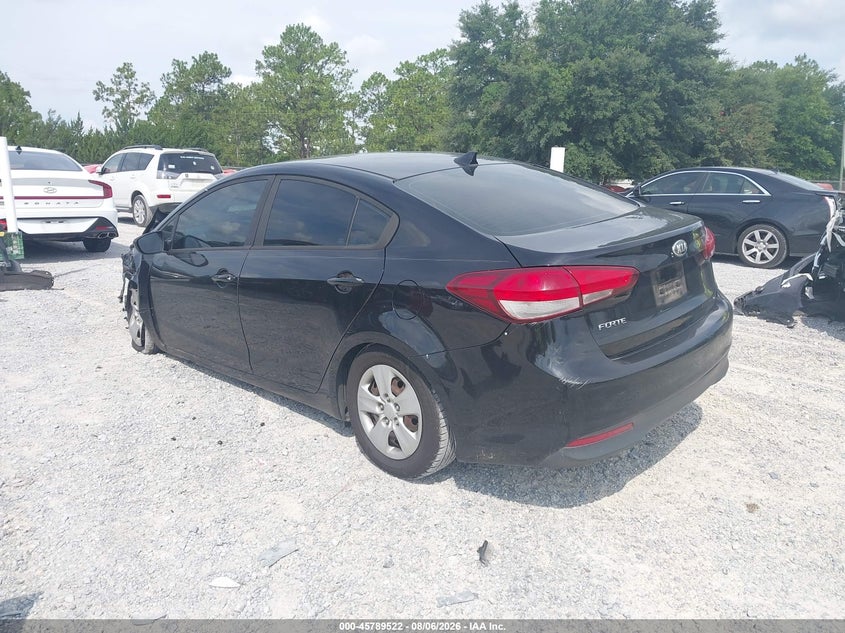 Vin: 3kpfk4a77he083498, lot: 46288346, kia forte lx 20173