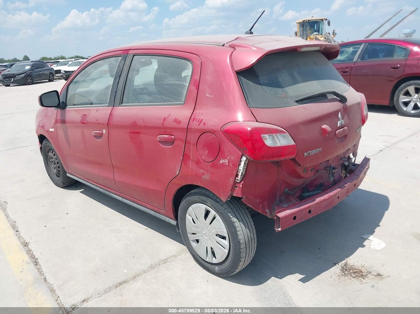 Vin: ml32a3hj6jh006864, lot: 46288353, mitsubishi mirage es 20183