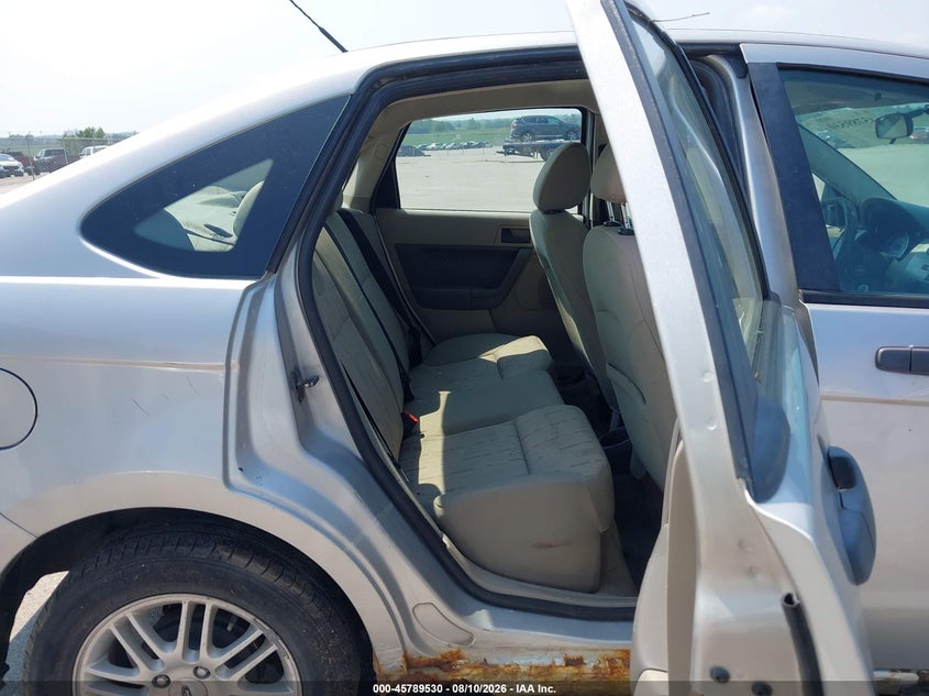 2009 FORD FOCUS SEDAN 2.0L I-4 DOHC, 140HP