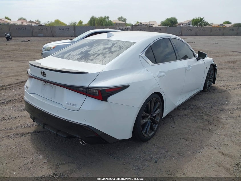Vin: jthgz1b28m5040665, lot: 46288378, lexus is 350 f sport 20214