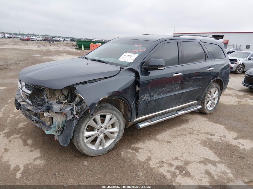 Vin: 1c4rdhdg8dc687797, lot: 46288391, dodge durango crew 20132