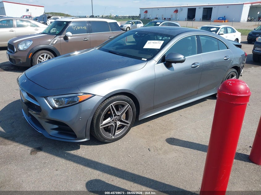 Vin: wdd2j5kb1ka027793, lot: 46288397, mercedes-benz cls 450 4matic 20192
