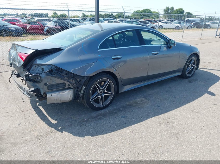 Vin: wdd2j5kb1ka027793, lot: 46288397, mercedes-benz cls 450 4matic 20194