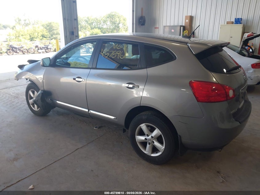 Vin: jn8as5mv2dw151480, lot: 46288434, nissan rogue s 20133