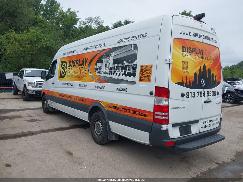 Vin: wd3pe8dd5gp339439, lot: 46288439, mercedes-benz sprinter 2500 high  roof 20163