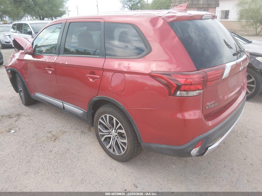 Vin: ja4az3a37jz036540, lot: 46288460, mitsubishi outlander se 20183