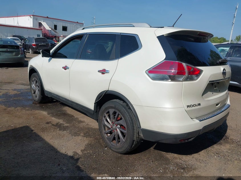 Vin: 5n1at2mv9gc920579, lot: 46288470, nissan rogue sl 20163