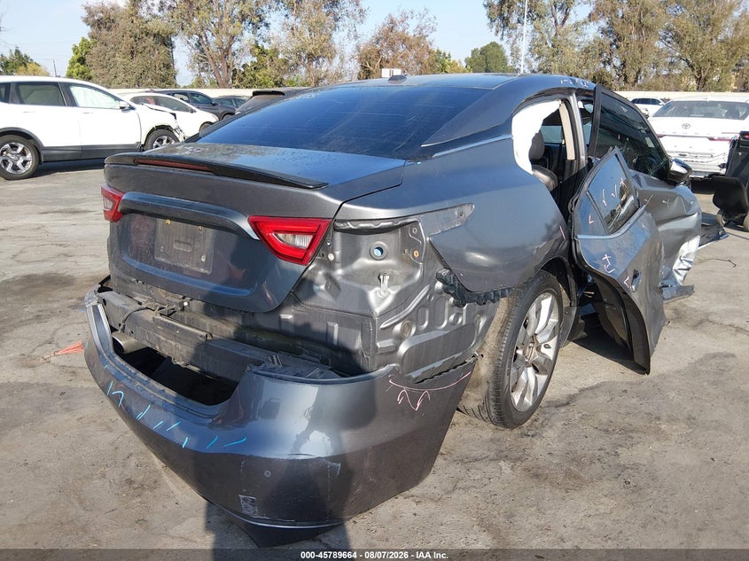 Vin: 1n4aa6ap1hc443080, lot: 46288488, nissan maxima 3.5 sv 20174