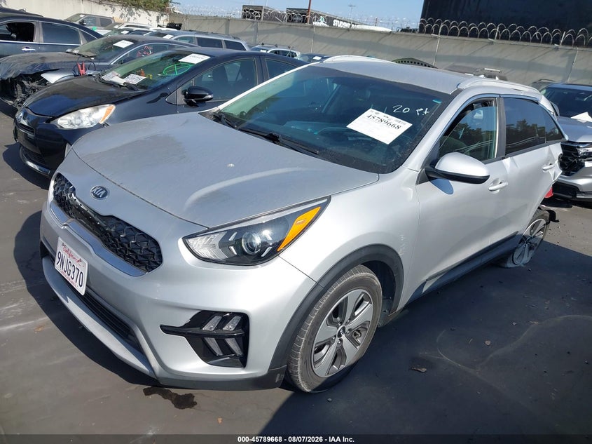 Vin: kndcb3lc0l5395092, lot: 46288492, kia niro lx 20202