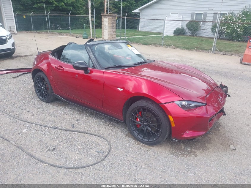 Vin: jm1ndac79s0657830, lot: 46288501, mazda mx-5 miata club 2025 img_1
