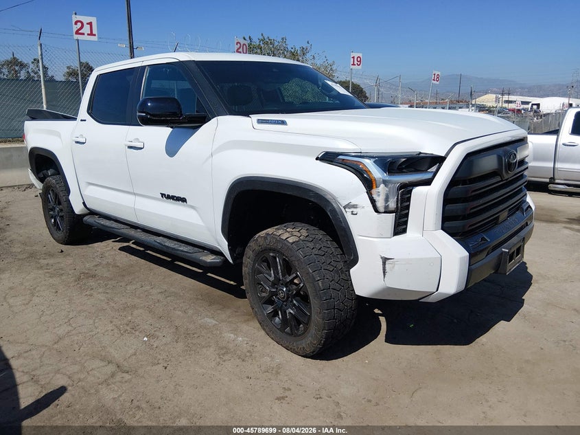 Vin: 5tfwc5db8sx094617, lot: 46288523, toyota tundra hybrid limited crewmax 6.4' bed 2025 img_1