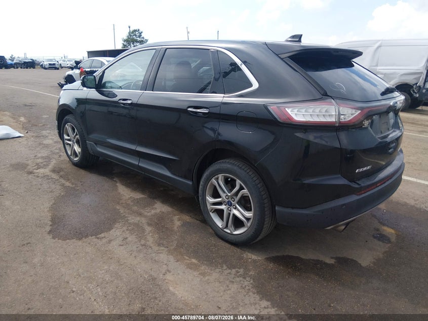 Vin: 2fmpk3k9xgbb83031, lot: 46288528, ford edge titanium 20163