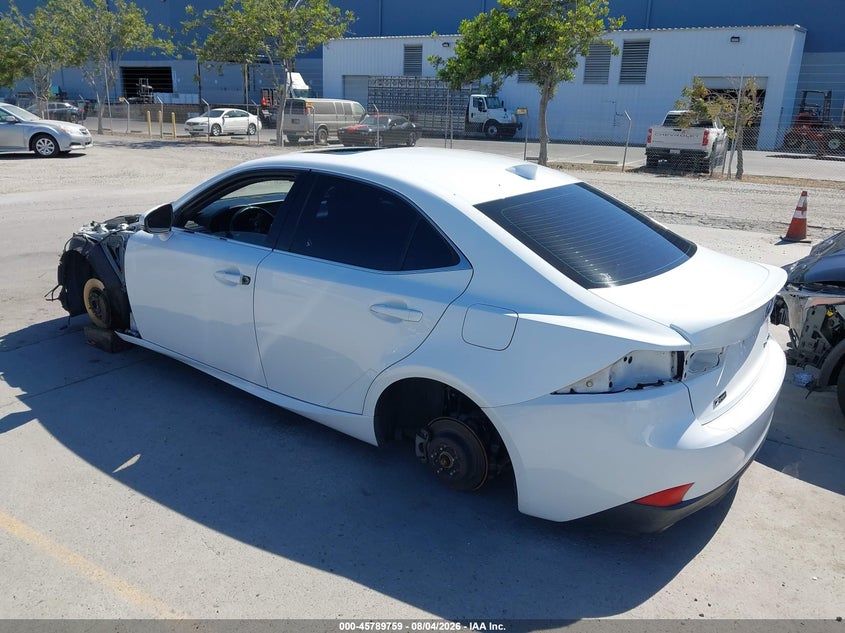 Vin: jthba1d26h5043195, lot: 46288583, lexus is 200t 20173