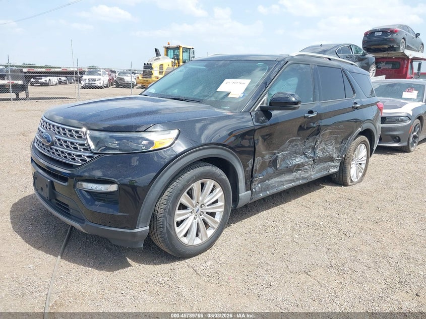Vin: 1fmsk7fh8pgb20554, lot: 46288590, ford explorer limited 20232